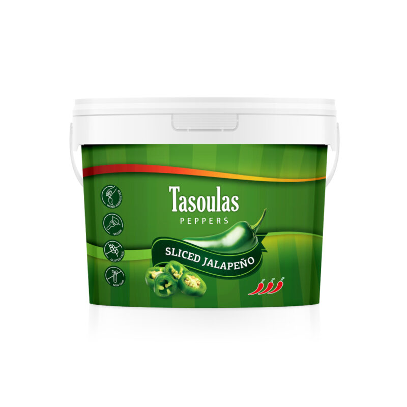 Πιπεράκι Jalapeno Sliced 5kg